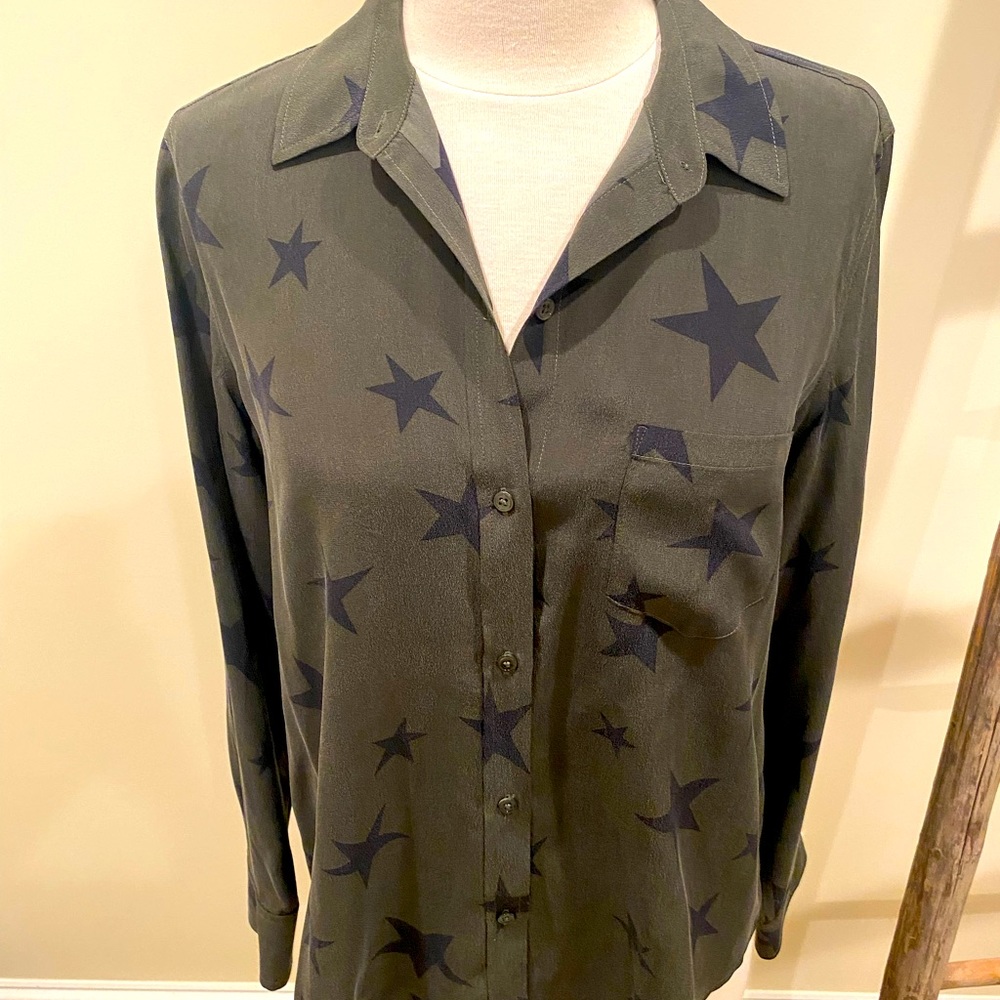 Rails Kate Silk Button-down